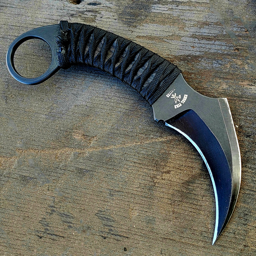 Angel Fire Fu Paracord Karambit - Image 4