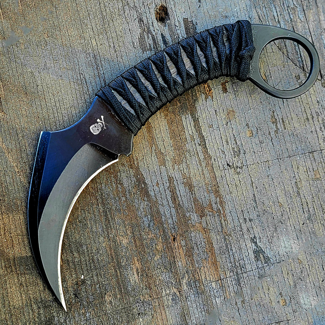 Angel Fire Fu Paracord Karambit - Image 5