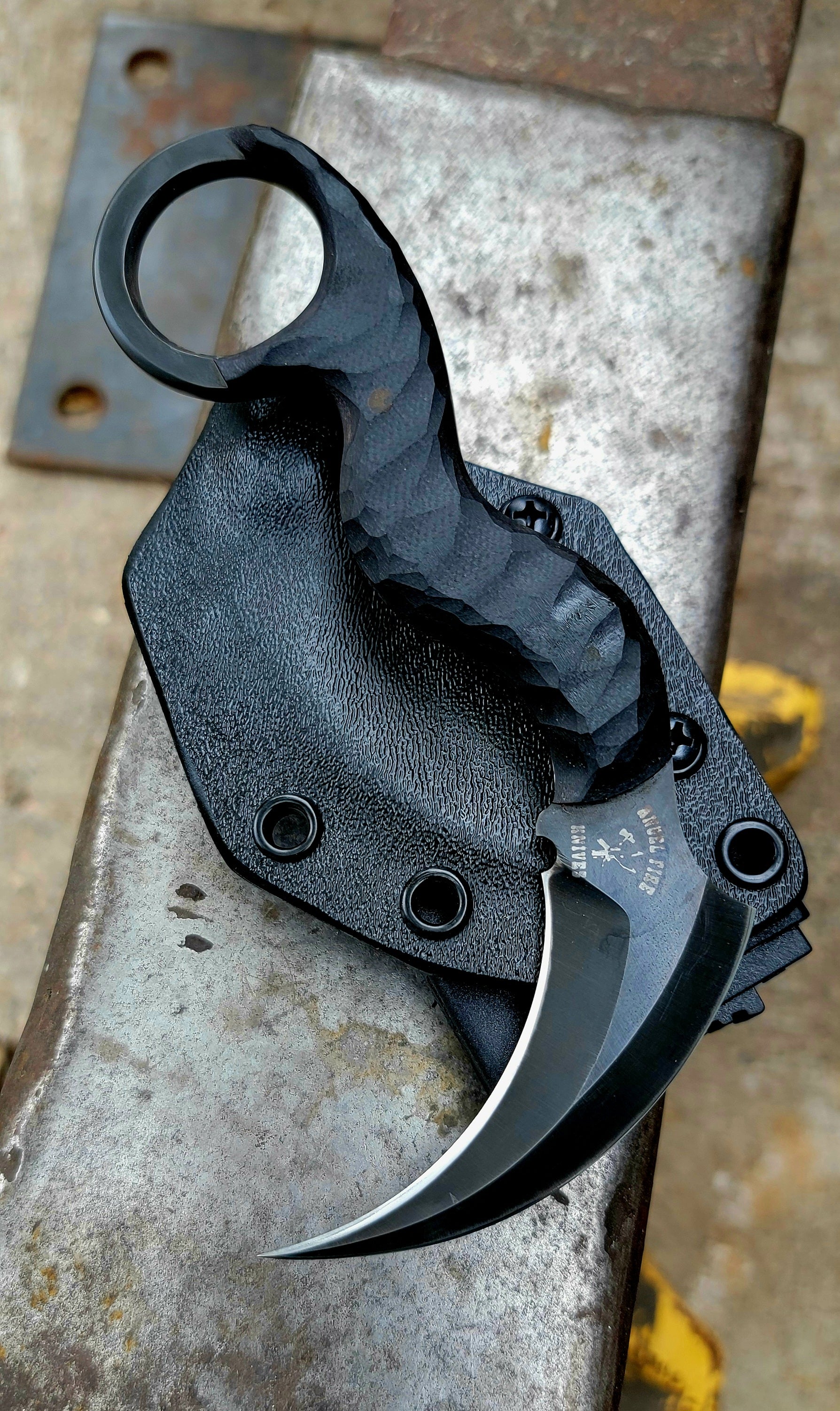 Angel Fire Texas Death Adder G10 Karambit - Image 2