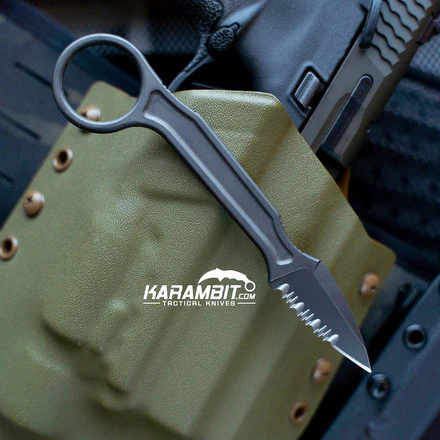 Bastinelli Stonewashed Serrated Spade - Image 3
