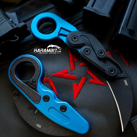 CRKT Provoke Blue Morphing Karambit - Image 4