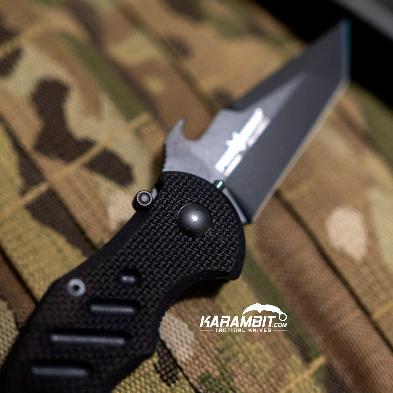 Fox 597 Dart XT Black G10 Folding Karambit - Emerson Wave - Image 2