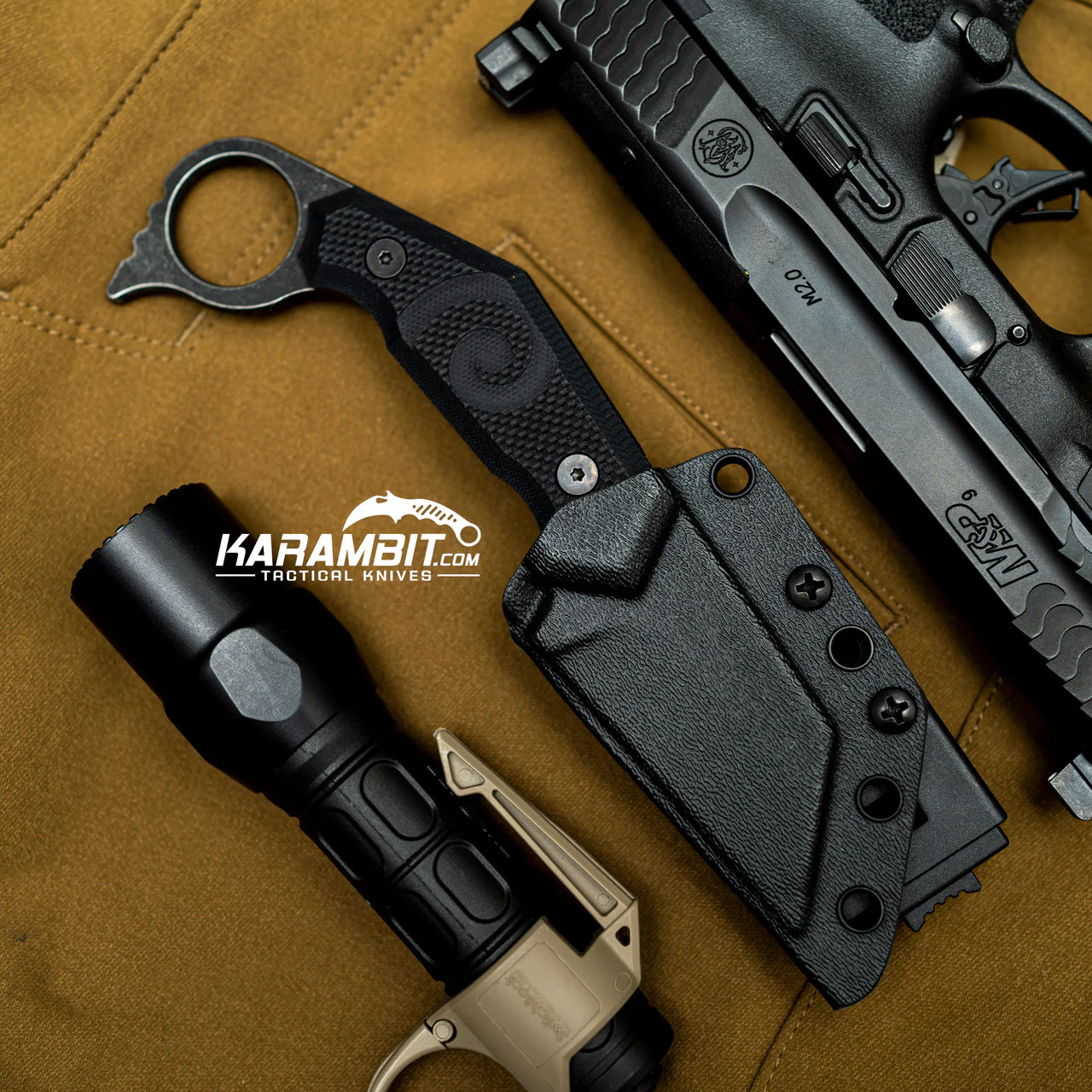 Fox Wihongi Reverse Tanto  Fixed Karambit - Image 3