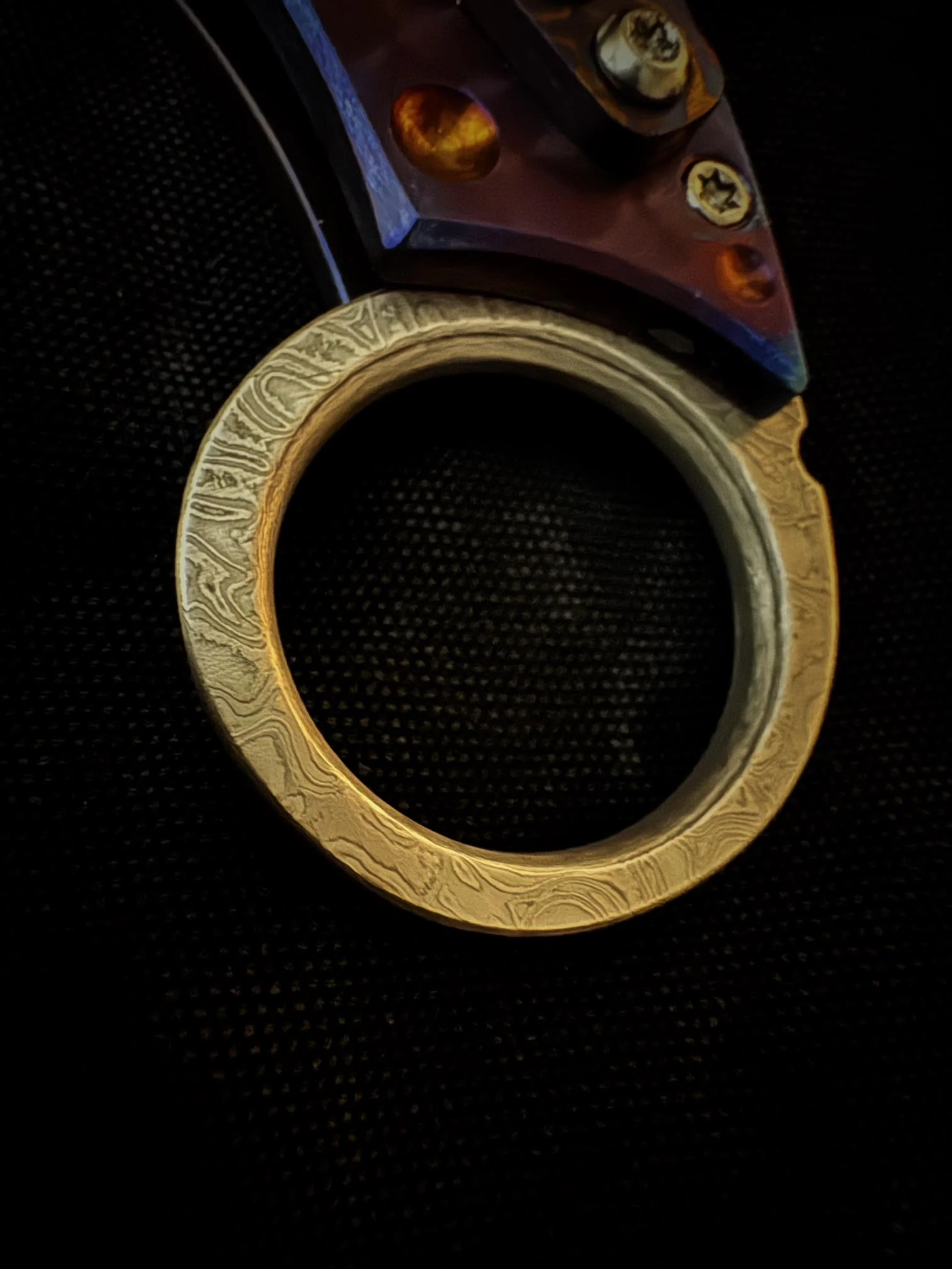 Furey's Bushi Jeweled Anodized Karambit - Ripper Opener - Image 8