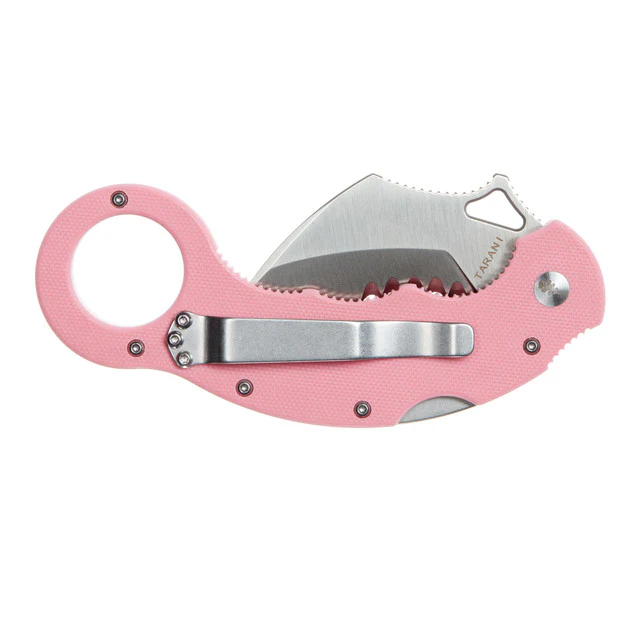 High Desert USA Pink Tarani Journeyman Bramp Karambit - Breast Cancer Awareness - Image 2