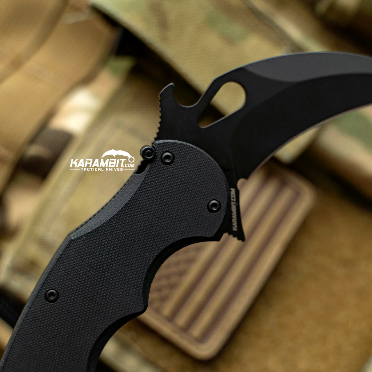 Karambit.com Fox 479 EVO Black G10 Folding Karambit - LAWKS - Image 3