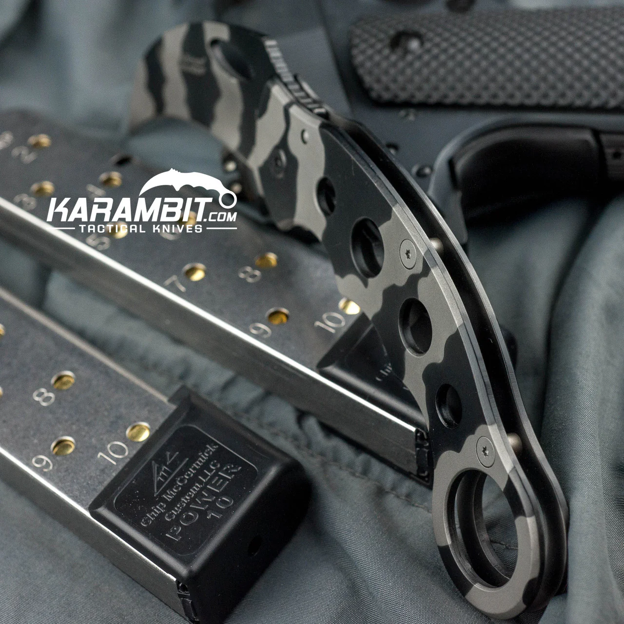Smith & Wesson Extreme Ops Urban Titanium Camo Karambit - Image 6