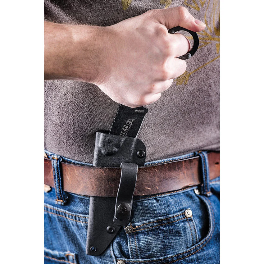 TOPS C.U.T. 4.0 Fixed Karambit Blackout Edition - Image 4