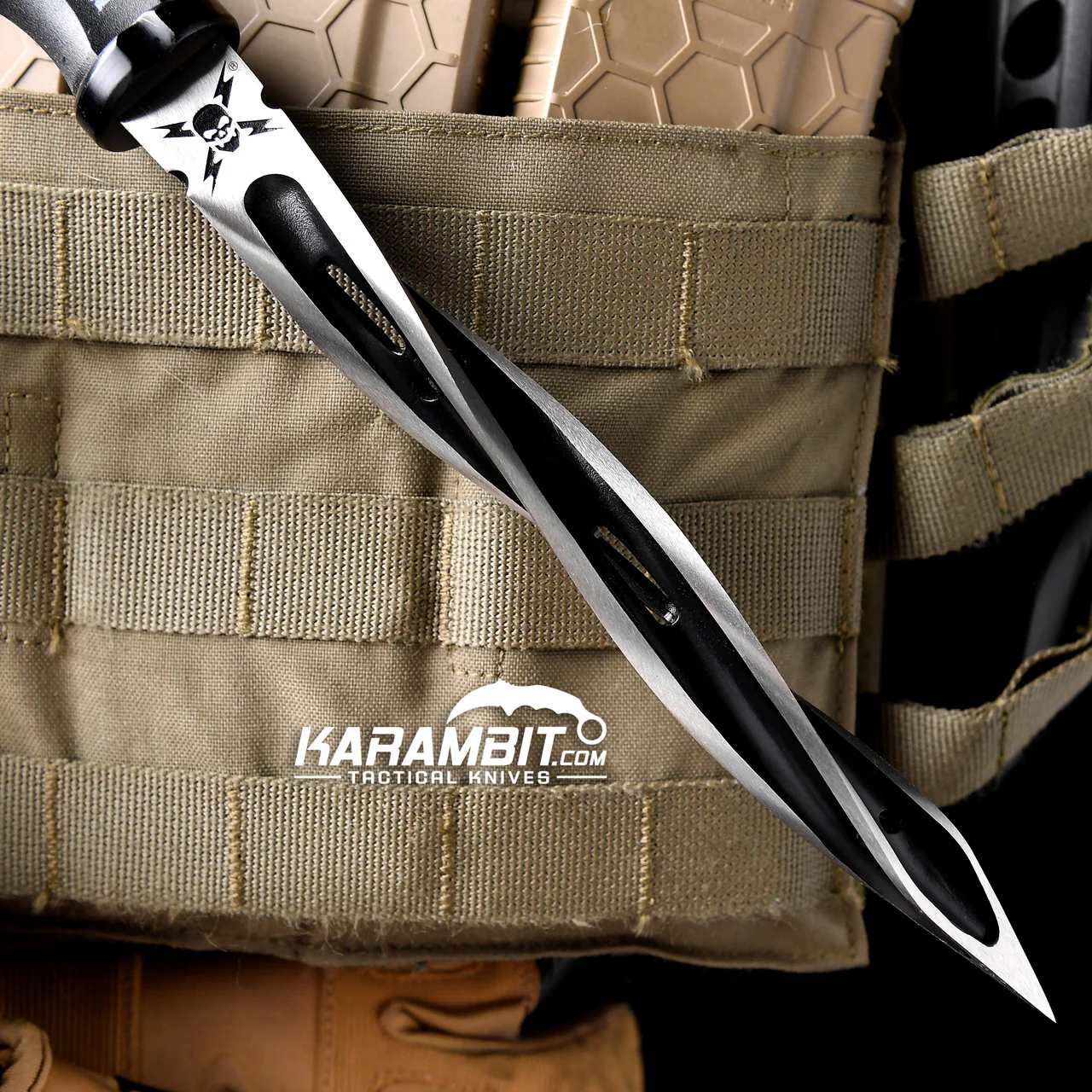 United Cutlery M48 Cyclone Twisted Fixed Blade 8.00" in - Image 3