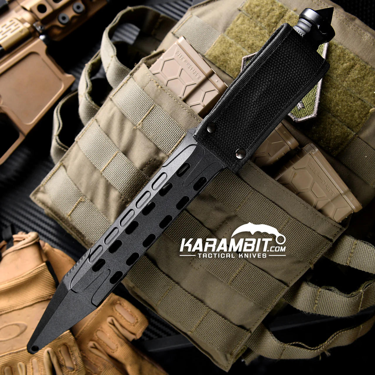 United Cutlery M48 Cyclone Twisted Fixed Blade 8.00" in - Image 8