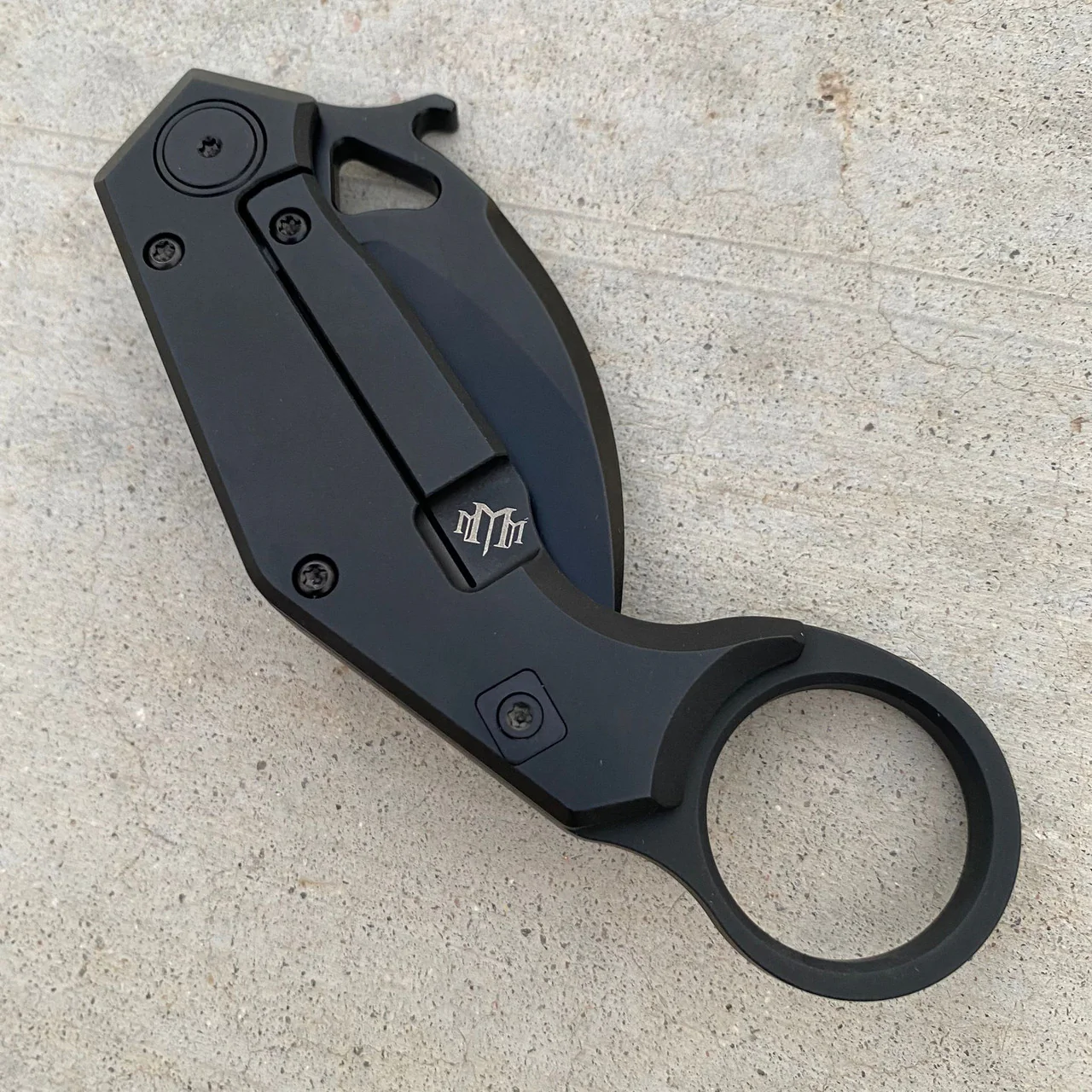 UDT Knives CPMD2 Black Folding Karambit - Image 3