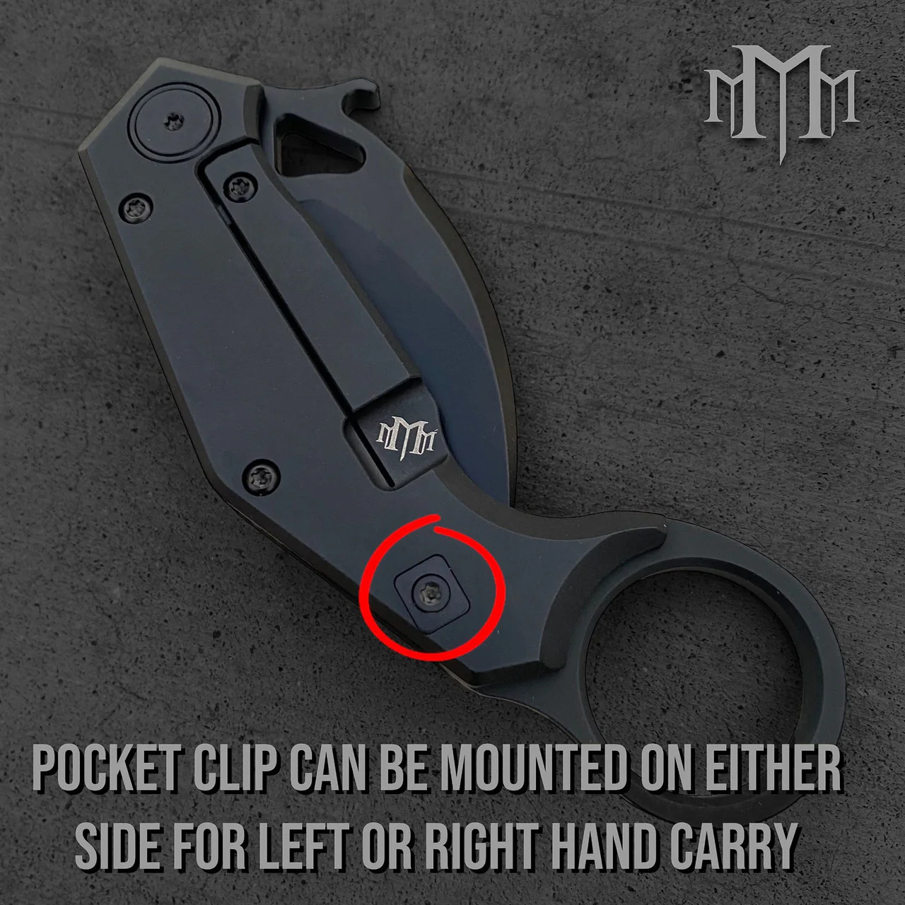 UDT Knives CPMD2 Black Folding Karambit - Image 5